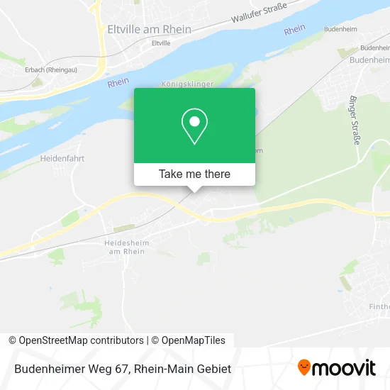 Карта Budenheimer Weg 67