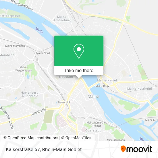 Kaiserstraße 67 map