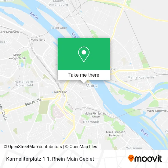 Карта Karmeliterplatz 1 1