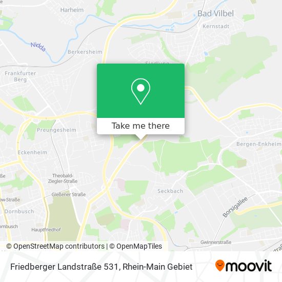 Friedberger Landstraße 531 map