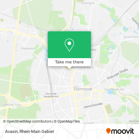 Карта Avasin