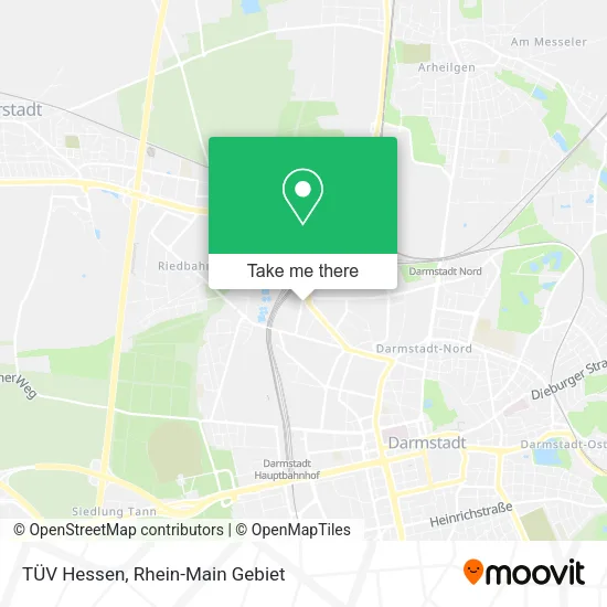 Карта TÜV Hessen