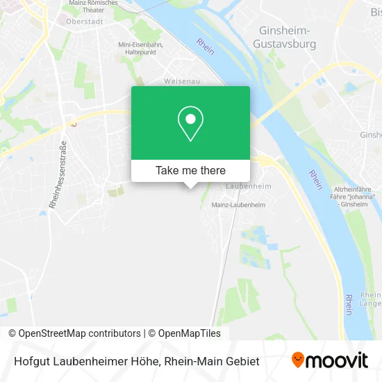 Карта Hofgut Laubenheimer Höhe