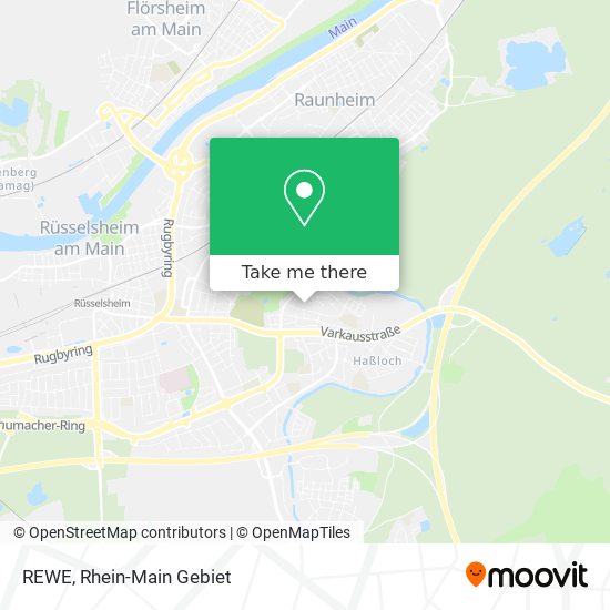 REWE map