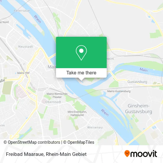 Карта Freibad Maaraue