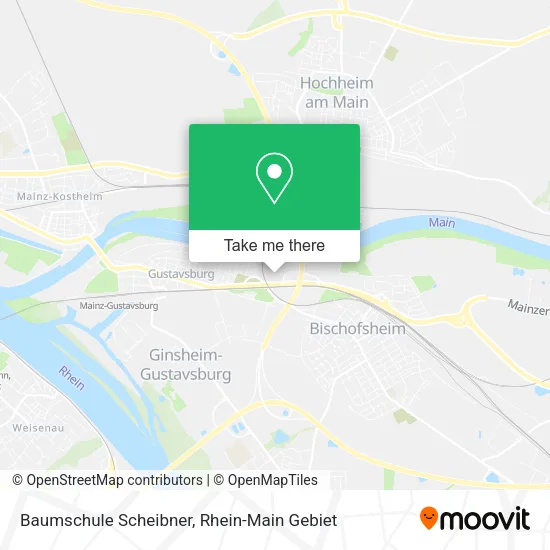 Baumschule Scheibner map