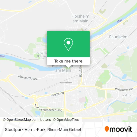 Карта Stadtpark Verna-Park