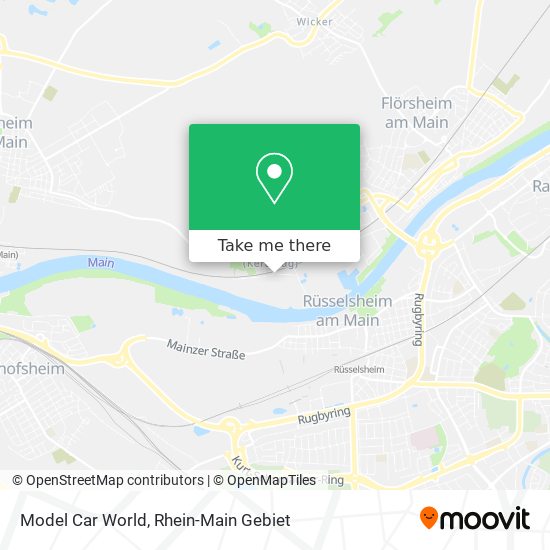 Model Car World map