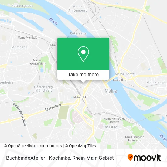 Карта BuchbindeAtelier . Kochinke