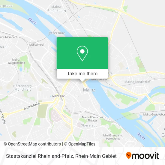 Карта Staatskanzlei Rheinland-Pfalz