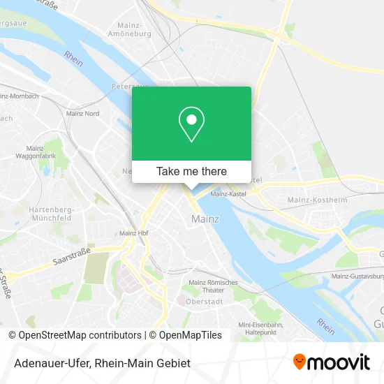 Adenauer-Ufer map