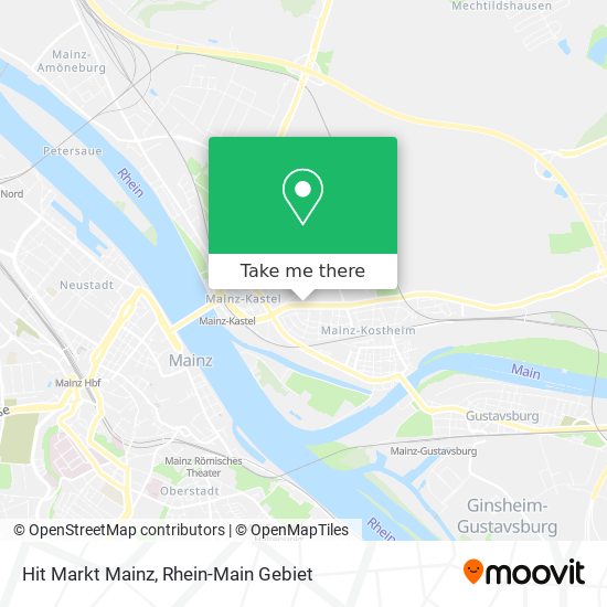 Карта Hit Markt Mainz