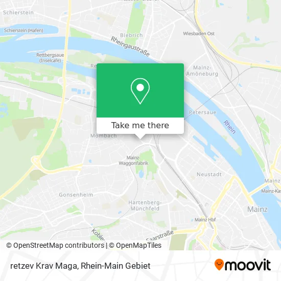 Карта retzev Krav Maga