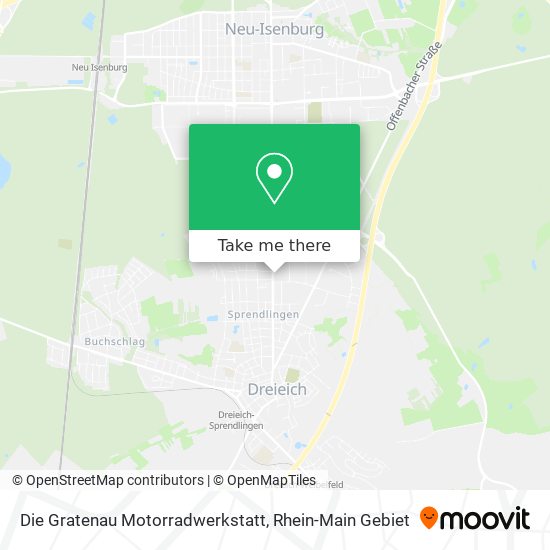 Die Gratenau Motorradwerkstatt map