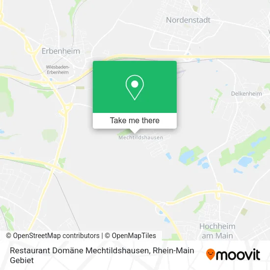 Карта Restaurant Domäne Mechtildshausen