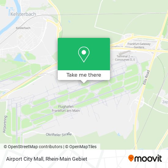 Airport City Mall map