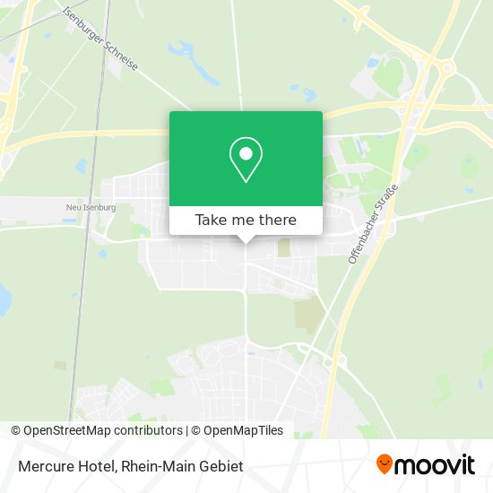 Mercure Hotel map