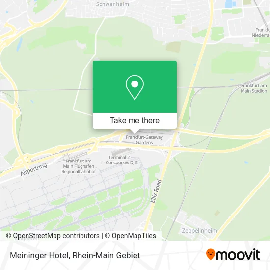 Карта Meininger Hotel