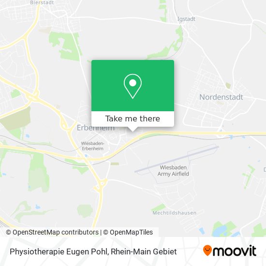 Physiotherapie Eugen Pohl map