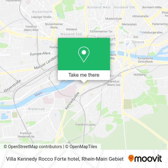 Карта Villa Kennedy Rocco Forte hotel