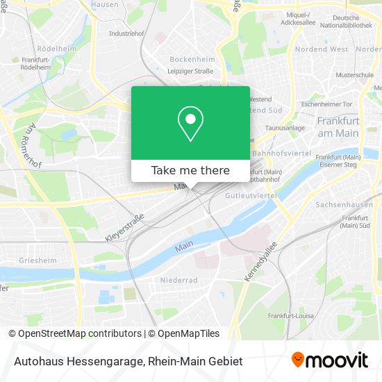 Autohaus Hessengarage map