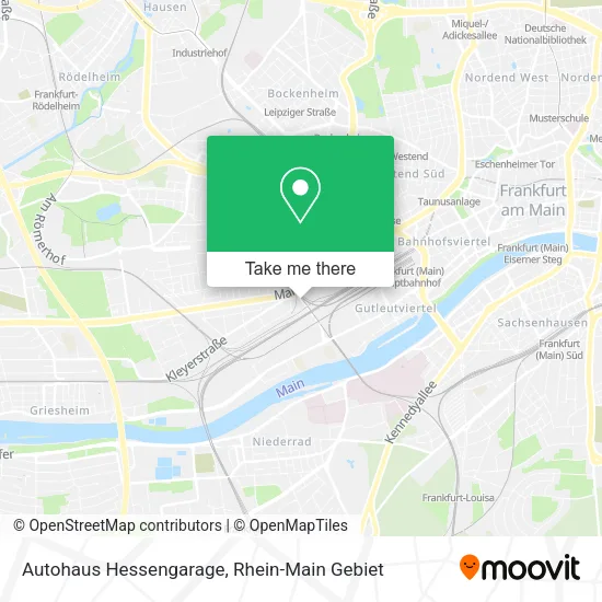 Карта Autohaus Hessengarage