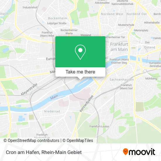 Cron am Hafen map