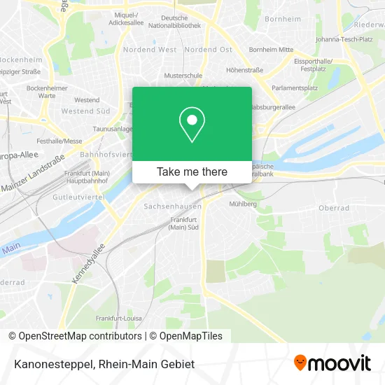 Карта Kanonesteppel