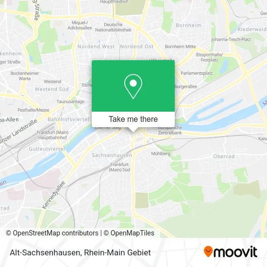 Карта Alt-Sachsenhausen