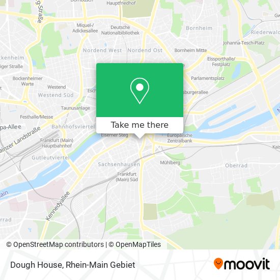 Dough House map