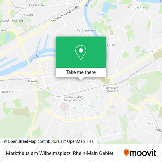 Карта Markthaus am Wilhelmsplatz