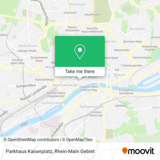 Карта Parkhaus Kaiserplatz