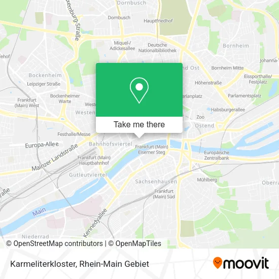 Карта Karmeliterkloster