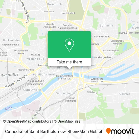 Cathedral of Saint Bartholomew map