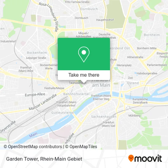 Garden Tower map
