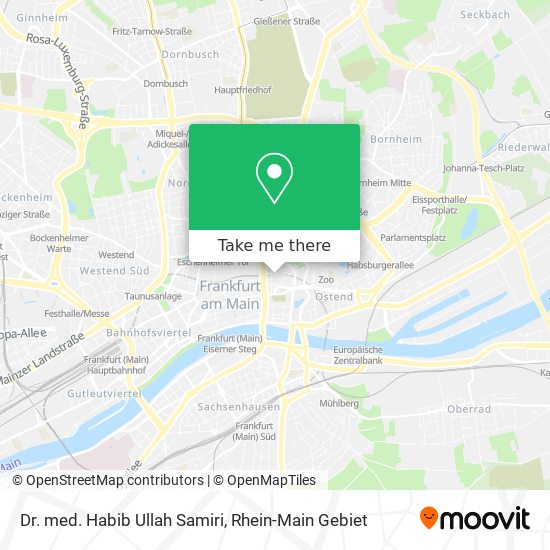 Dr. med. Habib Ullah Samiri map