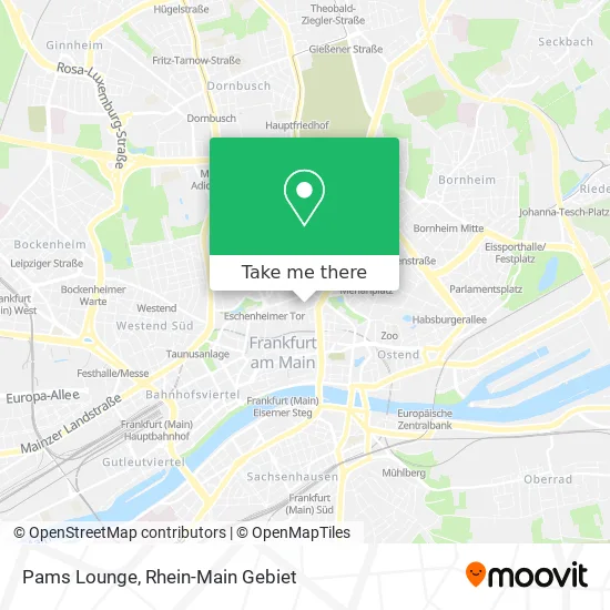 Карта Pams Lounge
