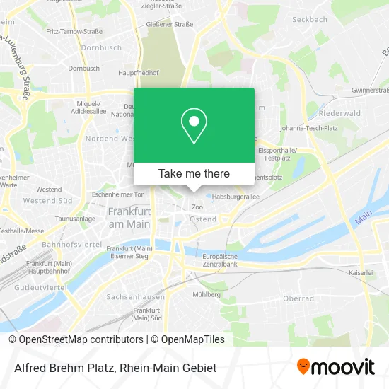 Карта Alfred Brehm Platz