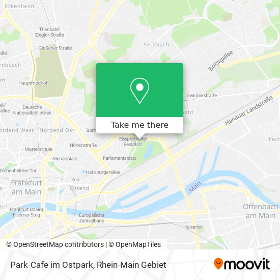 Карта Park-Cafe im Ostpark