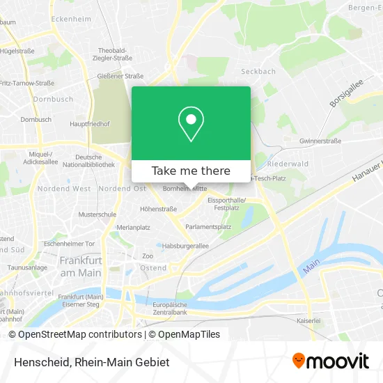 Карта Henscheid