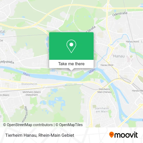 Карта Tierheim Hanau