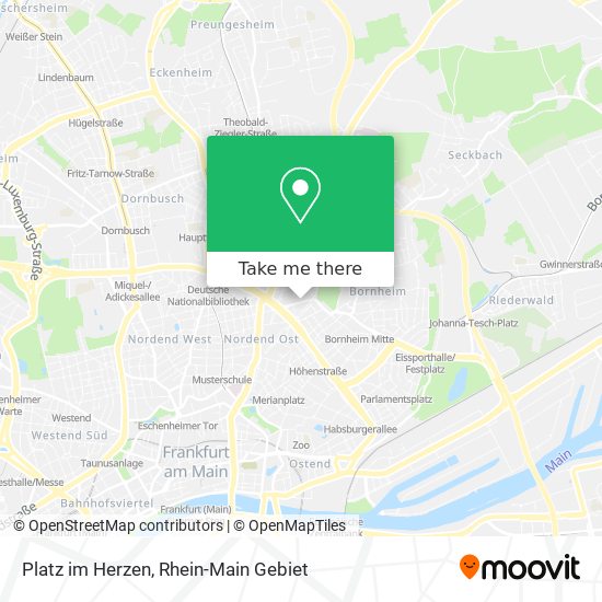 Platz im Herzen map