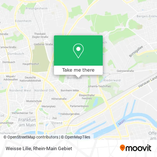 Карта Weisse Lilie