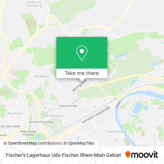 Fischer's Lagerhaus Udo Fischer map