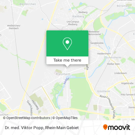 Карта Dr. med. Viktor Popp