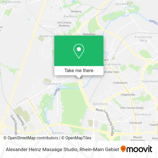 Карта Alexander Heinz Massage Studio