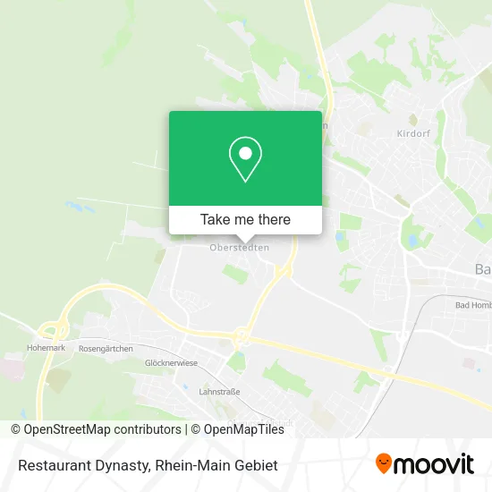 Карта Restaurant Dynasty