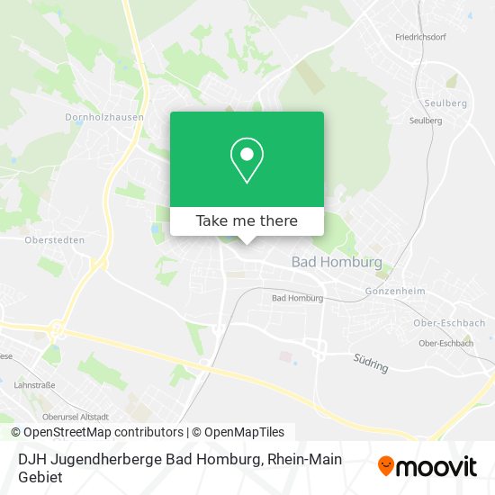 Карта DJH Jugendherberge Bad Homburg