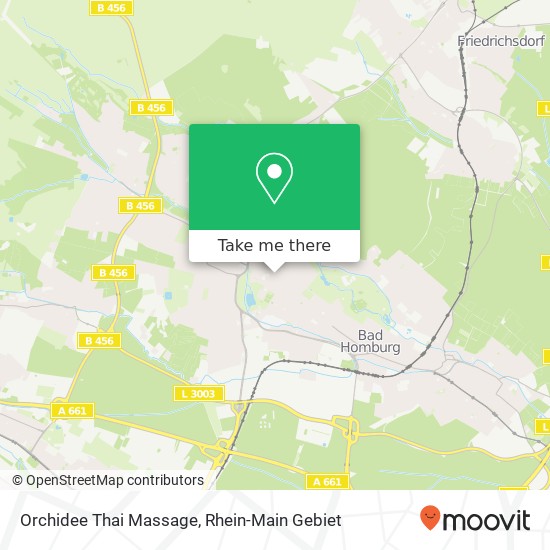 Orchidee Thai Massage map