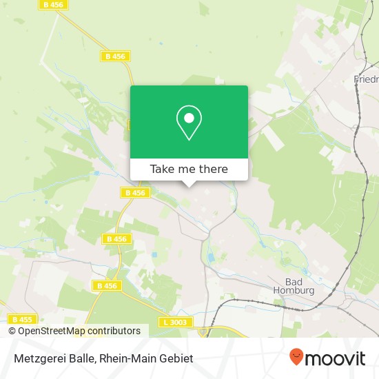 Metzgerei Balle map
